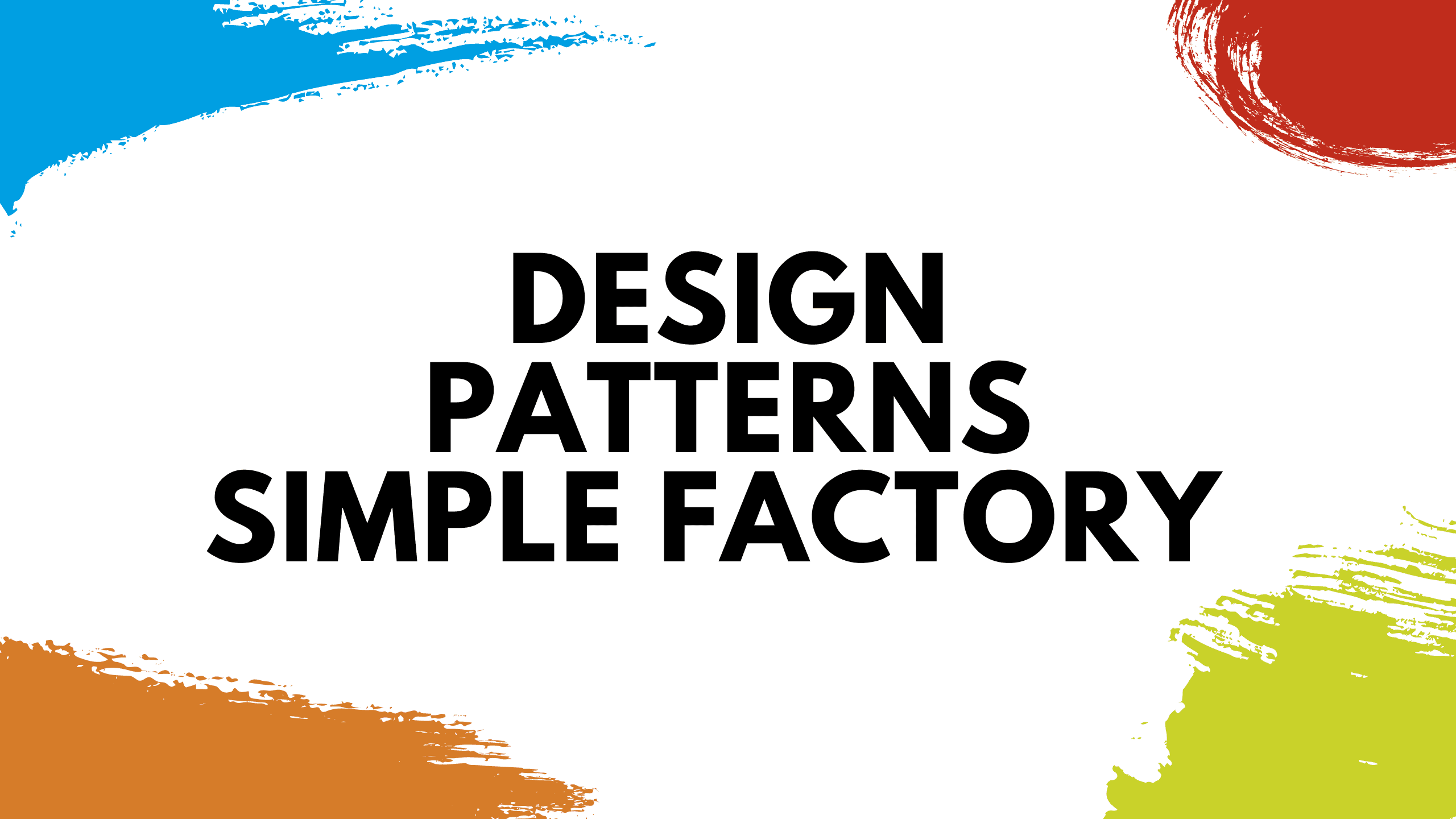 Design Patterns That Make Sense in Python: Simple Factory